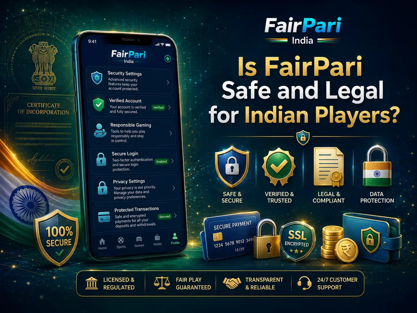 Is FairPari Safe and Legal for Indian Players?